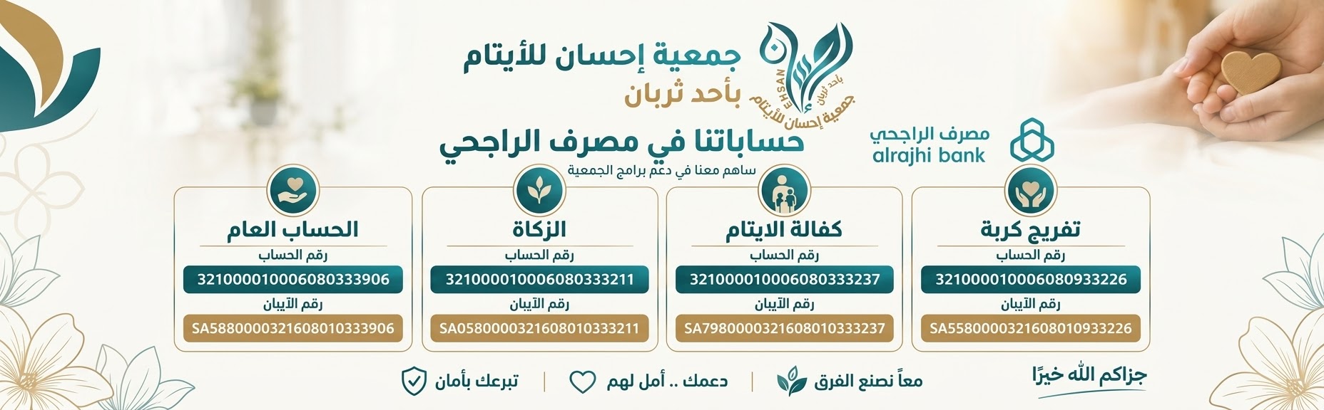 جمعية إحسان للأيتام بأحد ثربان